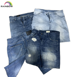 Shorts en jean <span class=keywords><strong>d</strong></span>'<span class=keywords><strong>occasion</strong></span> pour hommes – Balles <span class=keywords><strong>de</strong></span> jeans usagés en gros à vendre – Vêtements <span class=keywords><strong>de</strong></span> seconde main en vrac pour friperie - Product Image 3