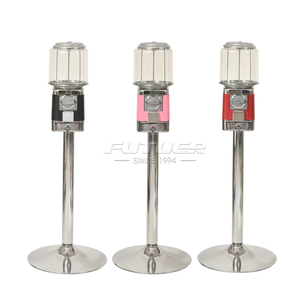 Máquina Expendedora de Dulces y Bolas de Goma de Mascar que Funciona <span class=keywords><strong>con</strong></span> Monedas, <span class=keywords><strong>con</strong></span> Soporte - Product Image 5