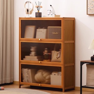 Floor-standing storage cabinet, simple multi-functional storage unit for living room, <b>drawer</b>-style display cabinet for office - Product Image 4
