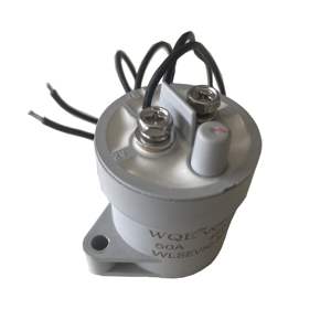 Fabricante de fábrica <span class=keywords><strong>WQE</strong></span> de 100A 40A 200A 300A 400A Contactor de CC de alto voltaje de 12V 24V BOBINA 450VDC 750VDC relé automático - Product Image 4