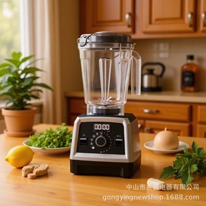 Mixeur haute vitesse Gongying 1,2 L avec boîtier en plastique sans BPA, moteur électrique, robot culinaire nutritionnel, broyeur à glace - Product Image 3