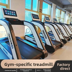Kommerzielles Elektrisches Laufband für Fitnessstudios Leise Stoßdämpfend Multifunktional Großes Heimtrainer-Laufgerät für Indoor-Aerobic Kabellos - Product Image 5