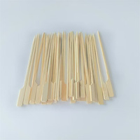 Vente en gros usine de brochettes en bois et de bâtonnets Teepo à bas prix pour barbecue, rôtisserie, stand et camping