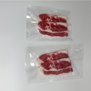 Sacs sous vide noirs pour emballage alimentaire, impression sérigraphique, thermoscellables, pour <span class=keywords><strong>pain</strong></span>, sacs d'emballage alimentaire transparents en plastique sur rouleau PE PA - Product Image 3