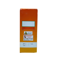Botella de Plástico PET Honghu H-04 de 300 ml para Jarabe para la Tos, con Tapa y Caja de Papel, Impresión Serigrafiada