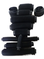 Couvercle de soufflet d'arbre en tissu ignifuge, couvercle de soufflet de protection de cylindre hydraulique anti-poussière