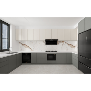 Juego de armario de <span class=keywords><strong>cocina</strong></span> a <span class=keywords><strong>precio</strong></span> de fábrica estilo minimalista muebles para el hogar armario de <span class=keywords><strong>cocina</strong></span> modular - Product Image 1