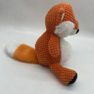 Bán buôn động vật thiết kế không nhồi Plush Pet đồ chơi squeaking Pet Đồ chơi con chó nhai đồ chơi - Product Image 1