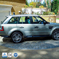 Plateforme tournante pour voiture de 3000 kg à 360 degrés, système de stationnement rotatif pour l'affichage en salle d'exposition avec télécommande