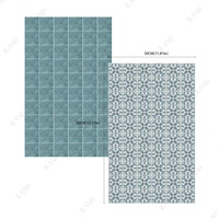 Revêtement de sol pour maison de poupée iLAND à l'échelle 1/12, échelle 1/6, accessoires pour maison de poupée miniature, 60 carreaux de sol pour maison de poupée double face