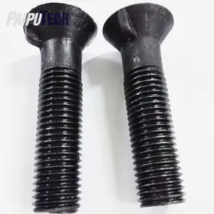 fastener manufacturer hardware cold forging IN604 flat countersunk nib bolts and nuts/DIN604 Flat Countersunk Head Nib Bolts