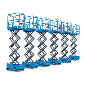 Plateforme Ciseaux Industrielle Intérieure pour Inspection de Ponts, Charge 450kg-1000kg, Hauteur 9m-12m, Vente Directe Usine - Product Image 5