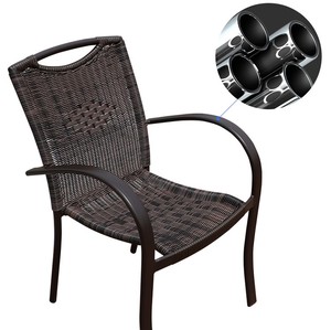 Wholesale Restaurant Terrace <strong>Furniture</strong> Outdoor <strong>Dining</strong> Chair Popular Outdoor <strong>Furniture</strong> Chairs Set <strong>Garden</strong> Chair <strong>Rattan</strong> / Wicker - Product Image 3