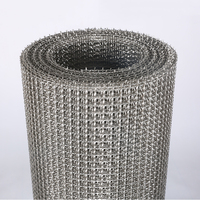 Grillage ondulé en acier inoxydable antirouille à tissage uni pour la protection des machines et la cloisonnement