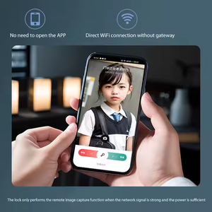 Hot Selling Security Electronic Wireless Wifi Intelligent Biometric Fingerprint <strong>Number</strong> Cerradura Digital <strong>Door</strong> <strong>Lock</strong> With Camera - Product Image 4