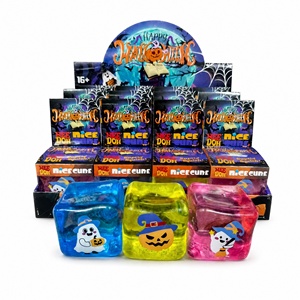 Jouet Squishy Personnalisé Fantôme <span class=keywords><strong>Halloween</strong></span> Effrayant à Remontée Lente Anti-Stress Fidget Mignon Extensible Doux Cadeau Ados Adultes Mini Confortable - Product Image 1