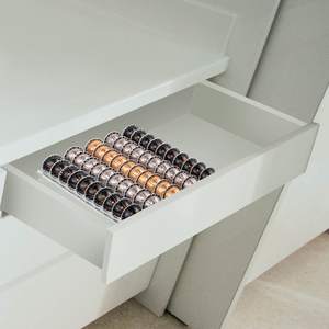 Organizador de Cápsulas de Café Transparente, Compatible con Cápsulas, Organizador de Cajones con Capacidad para 50 Cápsulas, Organizador de Mostrador - Product Image 4