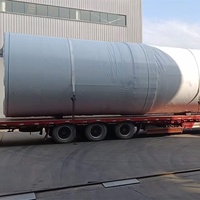 Système de four rotatif Honeke 3x60m avec refroidisseur, préchauffeur, contrôlé par PLC, boîte de vitesses, roulement, 95500W, 220V/380V, pour usine de fabrication longue portée