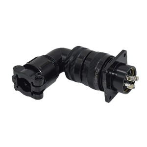 Carcasa de Conector Circular de 4 Pines Guangshu Yd28k4tsj para Arnés de Cables de Servomotor - Product Image 1