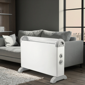 Nouveau style de radiateur électrique à convection en métal, portable, sur pied, 1800W, à économie d'énergie, télécommandé et réglable - Product Image 3