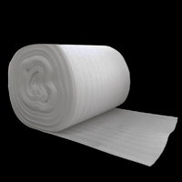Vente en gros d'usine, feuille ou rouleau de mousse EPE personnalisée, blanche ou noire, feuille de polyéthylène souple, matériau de mousse EPE pour l'emballage