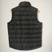 Chaleco Acolchado Ligero de Lona para Hombre, Sin Mangas, Cálido para Invierno, Estilo Casual, Impermeable