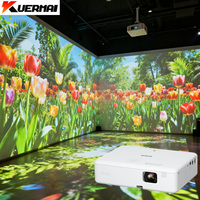 Système de projection interactive immersive à 360 degrés pour sols, options personnalisables, jeu interactif, contrôle par application Wi-Fi, haute qualité
