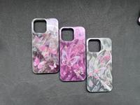Offre Spéciale paillettes papillon téléphone étui pour iphone 16 15 14 13pro Max TPU matériel bulle spécial artisanat dessin animé conception personnalisée
