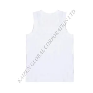 Jongens Vest Kleding Tank Top Gemaakt Van Katoenen Stof Premium Hoge Kwaliteit Casual Comfortabele Kleding Groothandel Redelijke Prijs