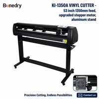Presse à chaud KI-1350A, découpeuse de vinyle 53 pouces (1350 mm) avec alimentation 1260 mm, moteur pas à pas, Signmaster pour la fabrication d'autocollants, de décalcomanies, de bannières et de signalétique