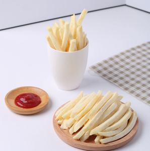 Frites <span class=keywords><strong>de</strong></span> pommes <span class=keywords><strong>de</strong></span> <span class=keywords><strong>terre</strong></span> françaises surgelées certifiées Halal bio, fraîches, entières, à texture ferme - Product Image 2