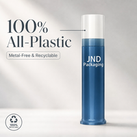 Distributeur sous vide tout plastique sans ressort 100 ml, pompe sans air en PP 100 % recyclable pour flacon de lotion