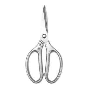 <b>Kitchen</b> <b>Scissors</b> Stainless Steel Straight Head Multi Purpose For Meat Vegetables Chicken Bone Cutting Home Use - Product Image 4