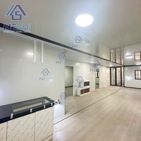 Casa Contenedor Moderna HESHI de 40 Pies, Módulo de Vivienda Prefabricado con Diseño Rectangular para Uso Residencial