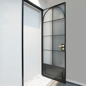 Porte à battants personnalisée <span class=keywords><strong>de</strong></span> luxe moderne rétro à double vitrage pour intérieur/extérieur, hôtel, villa, jardin, <span class=keywords><strong>salle</strong></span> <span class=keywords><strong>de</strong></span> <span class=keywords><strong>bain</strong></span>, entrée, hall - Product Image 3