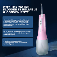 7 Conseils pour Plusieurs Utilisateurs et Besoins : Hydropulseur Dentaire pour le Nettoyage des Dents, des Gencives, des Appareils Orthodontiques, Soins Dentaires, Alimentation Électrique avec 5 Modes