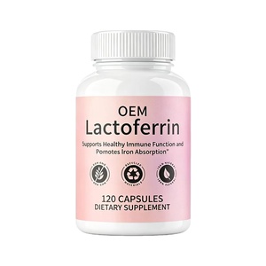 Capsules de lactoferrine 95% pour le soutien immunitaire, 60/120 par flacon, très vendues - Product Image 1