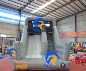 Toboggans aquatiques gonflables en PVC pour usage commercial, intérieur/extérieur - Capacité de 100 à 500 kg, 5 à 10 passagers, toboggan aquatique arc-en-ciel, parc aquatique GZCY - Product Image 4