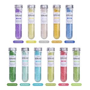Ensemble de sels de bain naturels au sel marin avec huiles essentielles 100g, sels de spa relaxants biologiques pour les pieds, marque privée OEM - Product Image 6
