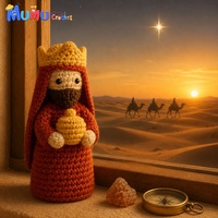 Ensemble de figurines amigurumi de la Vierge Marie, faites à la main au crochet, pour la religion catholique, cadeau pour la fête des mères, Pâques