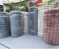 160cm * 230cm Design moderne lavable fausse fourrure de lapin impression 3D tapis tapis de sol et tapis tapis salon tapis tapis