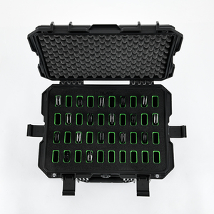 GLARY IK10 Boîte <span class=keywords><strong>de</strong></span> transport pour couteaux à coque dure et résistante aux chocs Boîte <span class=keywords><strong>de</strong></span> <span class=keywords><strong>rangement</strong></span> pour couteaux en plastique étanche empilable pour l'extérieur - Product Image 2