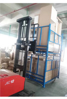 Étagère de stockage de pneus en acier tubulaire pliable, robuste, détachable et mobile pour entrepôt, type chambre froide, multifonctionnelle