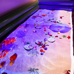 Proyeksi Interaktif Cerita Digital Pantai Kreatif Ikan Akuarium Interaktif Permainan Pantai untuk Situs Pengalaman Anak - Product Image 3