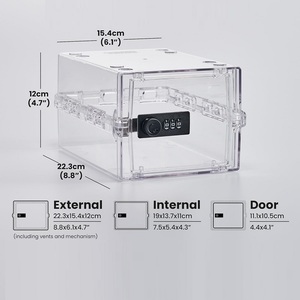กล่องเซฟล็อคยาพลาสติกใส - Product Image 4