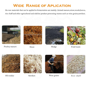 Trống quay compost ủ máy phân bón gia cầm Phân compost máy - Product Image 6