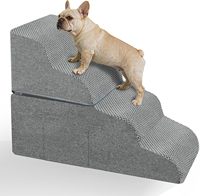 Escaliers pour chien pour lit, marches pour chien pour fenêtre et canapé en mezzanine, escaliers antidérapants et stables pour animaux de compagnie pour petits chiens et chiens âgés