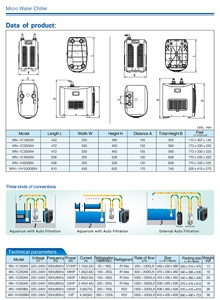 Refroidisseur d'eau d'aquarium multifonctionnel de série WN pour aquarium à bon prix - Product Image 3