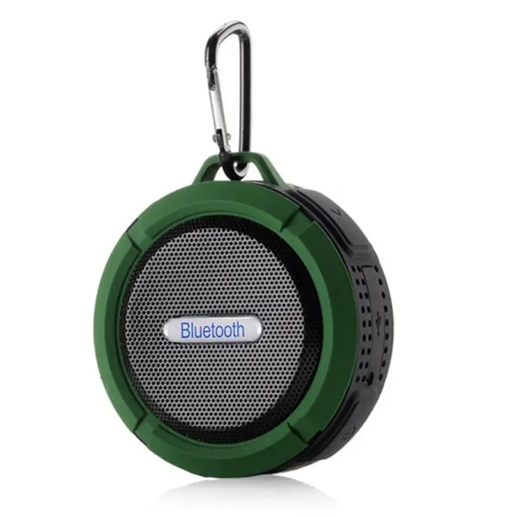 C6 alto-falante portátil bluetooth à prova d'água, caixa de som para esportes ao ar livre, mini alto-falantes pequenos, subwoofer de áudio bluetooth para celular e carro