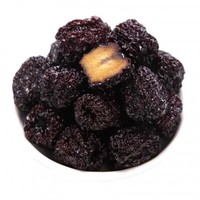 2195 Zi Jing Zao Dattes Ajwa séchées de haute qualité, collation chinoise sucrée, Jujube améthyste, couleur noire entière, conservées dans l'eau, en vrac